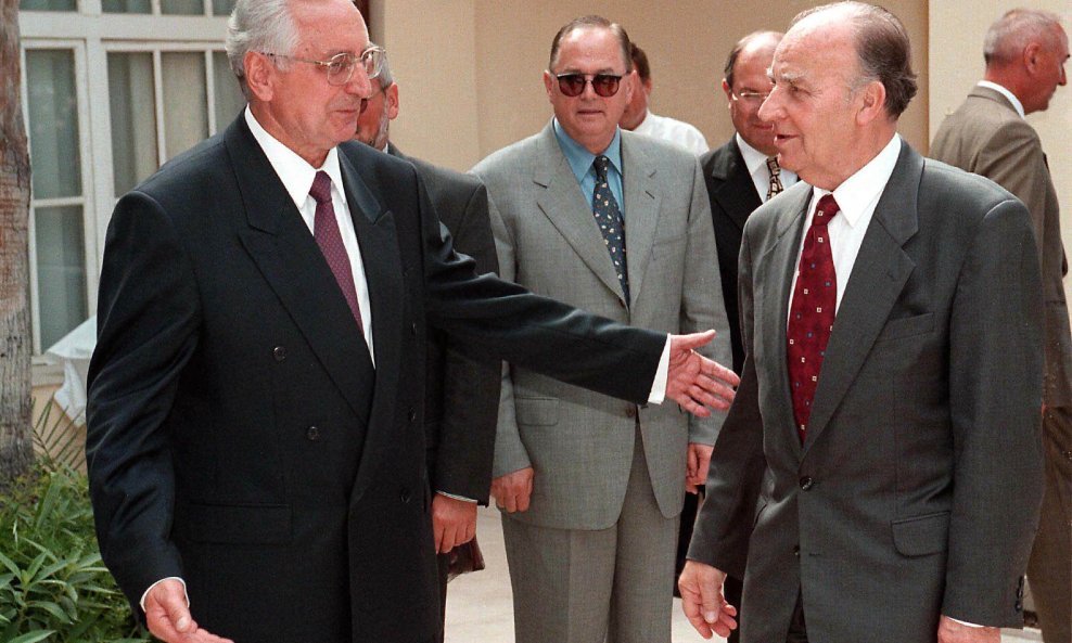 Franjo Tuđman i Alija Izetbegović
