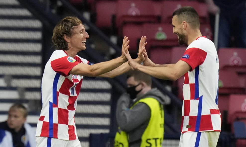 Luka Modrić i Mateo Kovačić