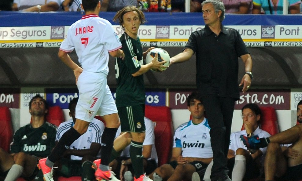 Modrić i Mourinho iz zajedničkih dana