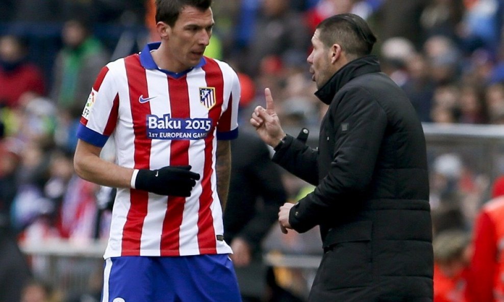 Mario Mandžukić Diego Simeone