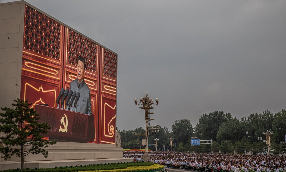 Proslava Komunističke partije Kine na Tianmenu