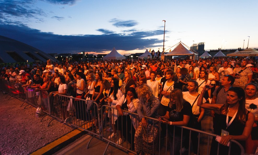 Koncert u sklopu Adria Toura u Zadru, lipanj 2020.