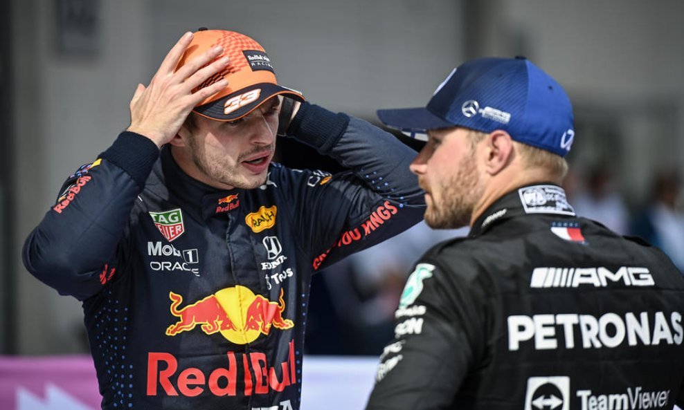 Max Verstappen i Valtteri Bottas