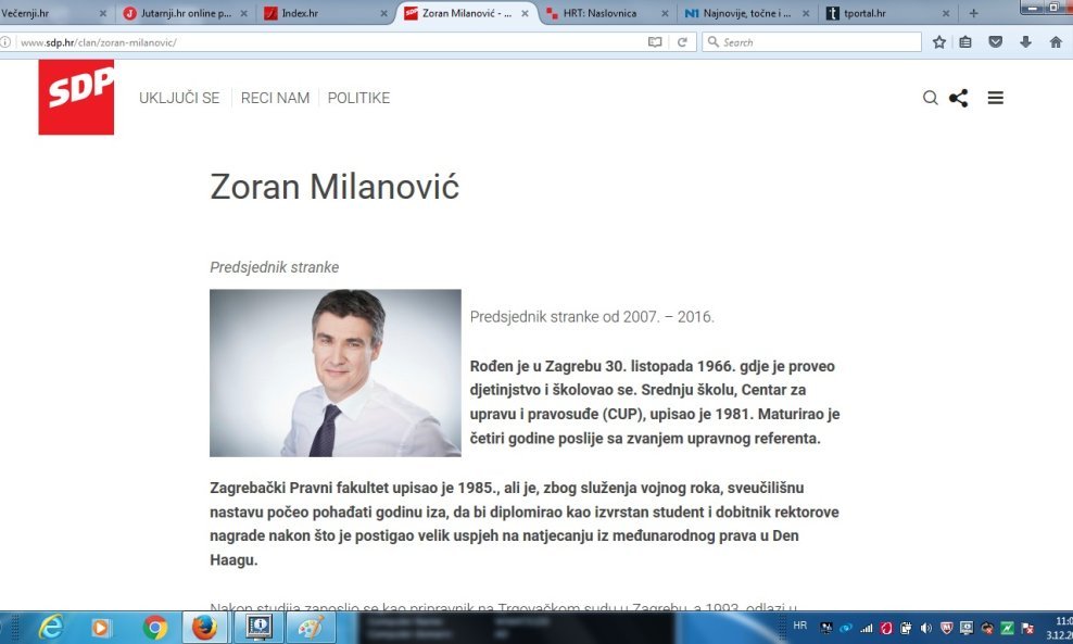 zoran milanović