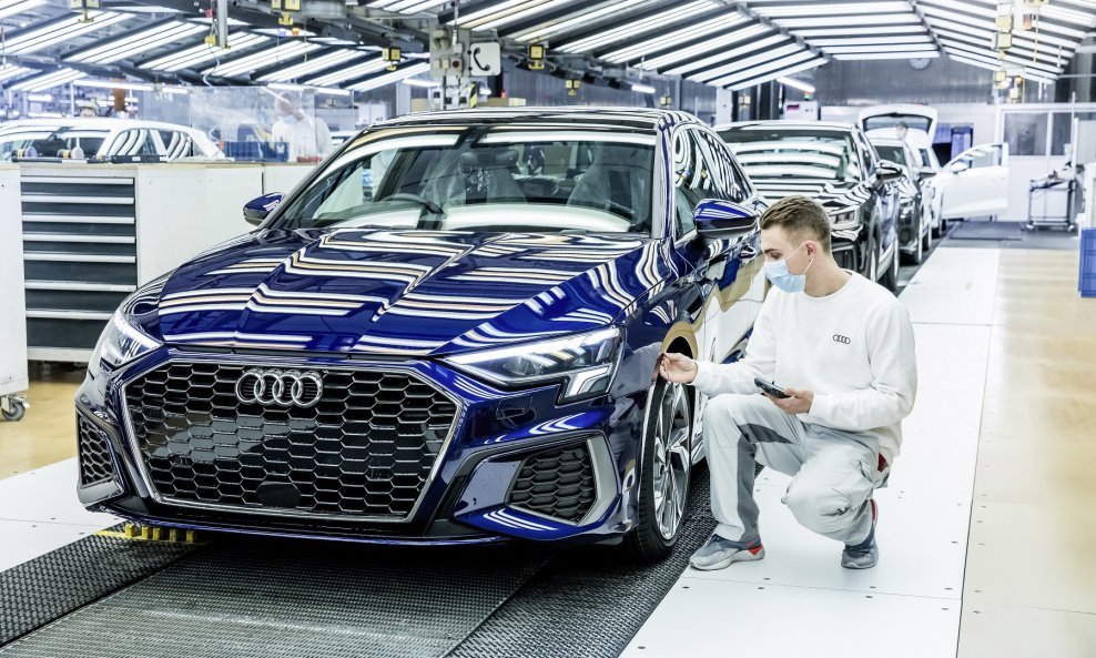Proizvodnja Audija A3 Limuzine u Ingolstadtu