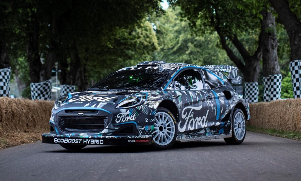 Ford Puma Rally1 WRC prototip za FIA svjetsko prvenstvo u reliju 2022.