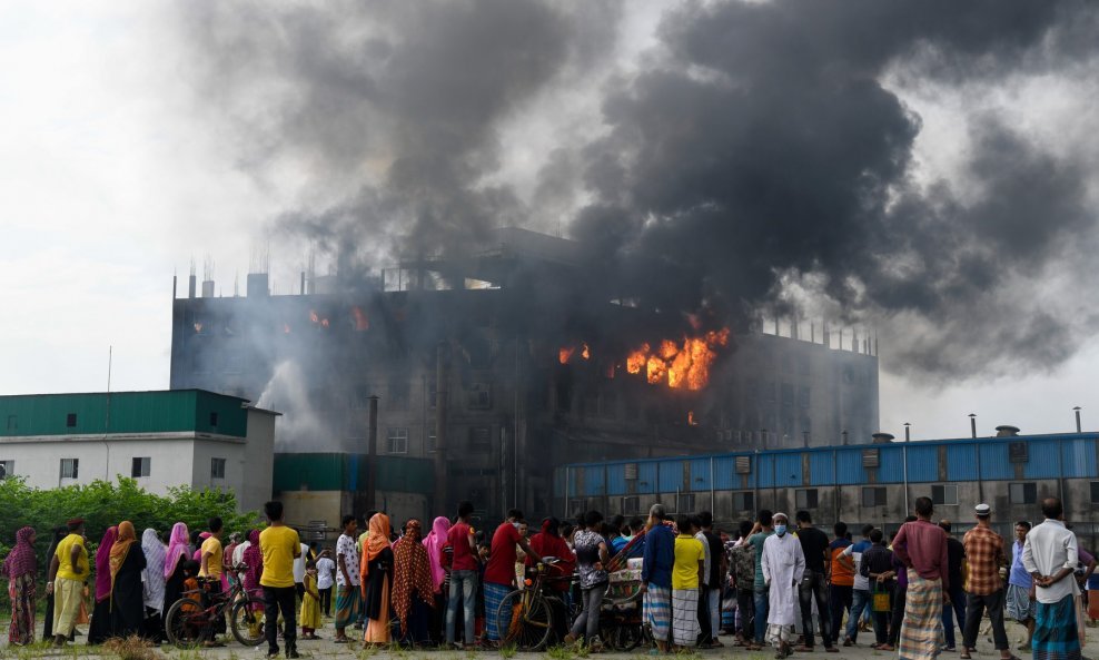 Požar tvornice u Bangladešu