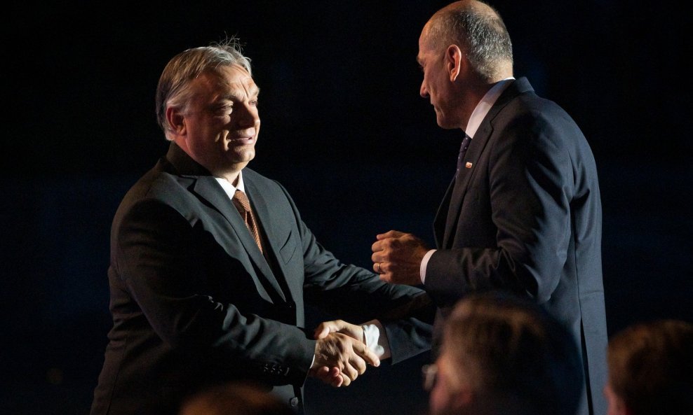 Viktor Orban, Janez Janša