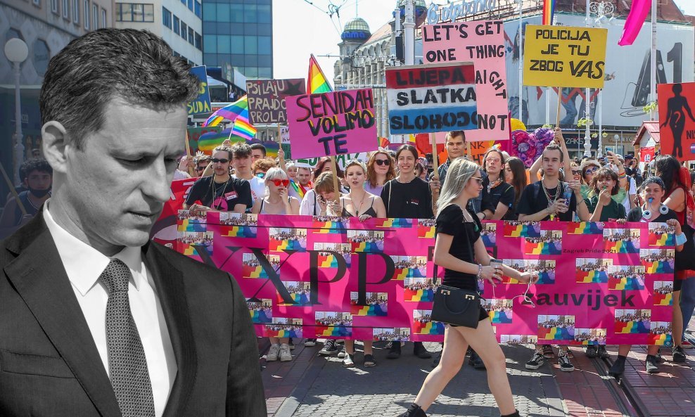 Božo Petrov; Zagreb Pride 2021.