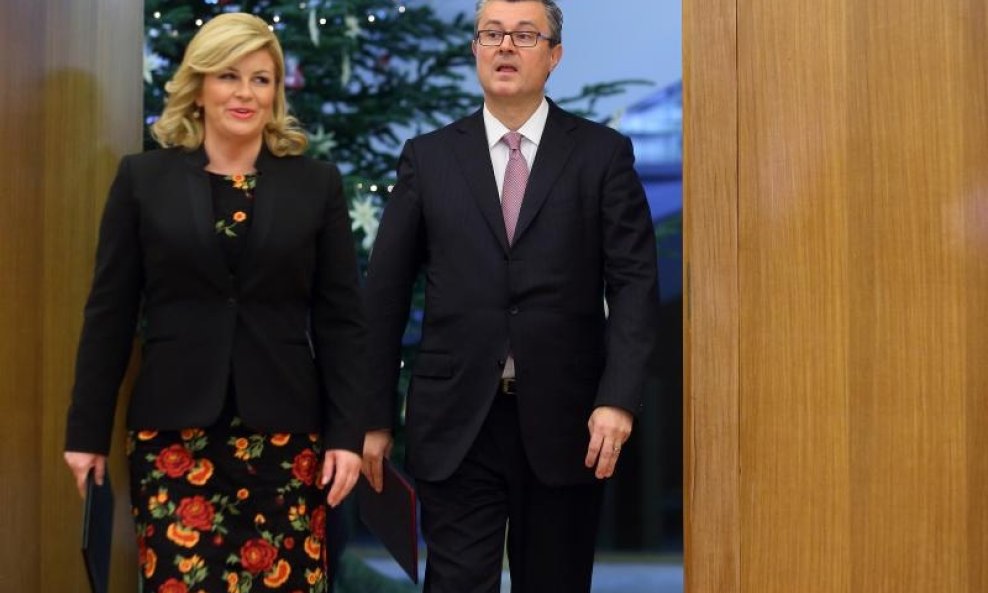 Kolinda Grabar Kitarović, Tihomir Oresković  