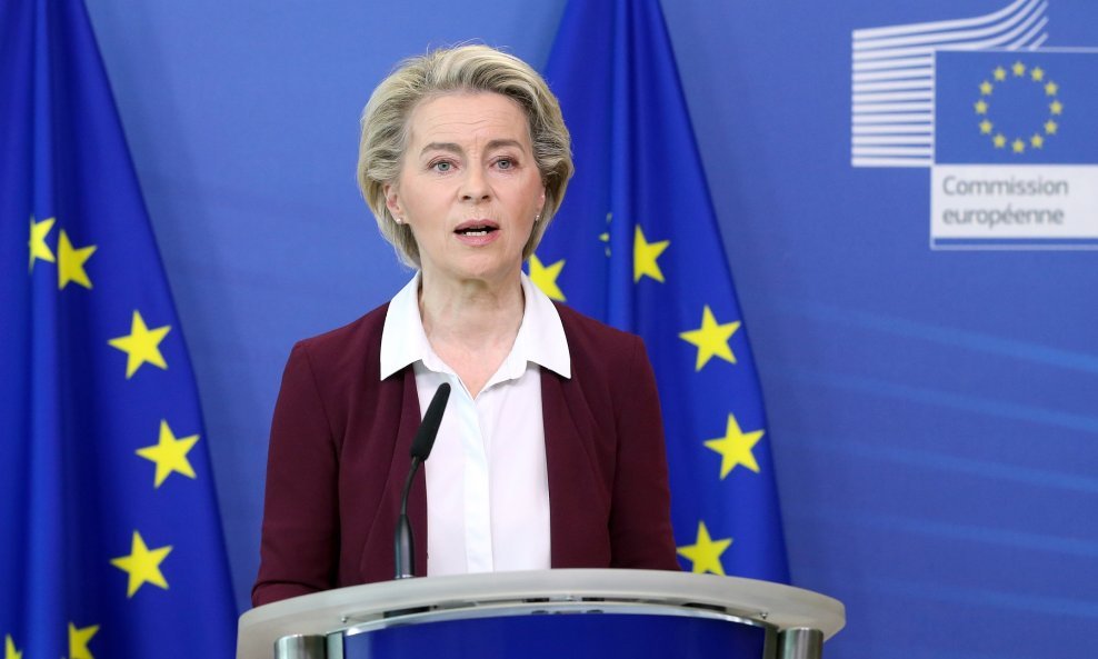 Predsjednica Europske komisije Ursula von der Leyen