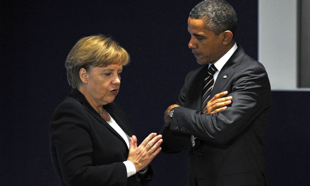 angela merkel i barack obama