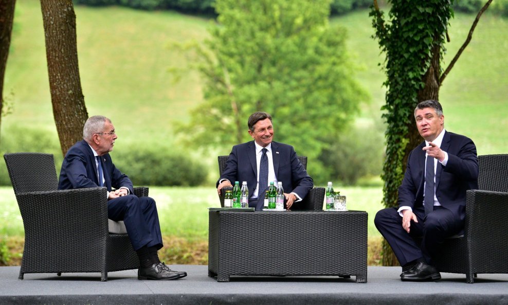 Alexander Van der Bellen, Borut Pahor, Zoran Milanović