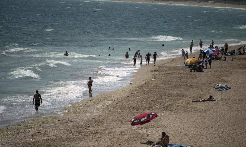 Plaža u Bugarskoj - ilustracija