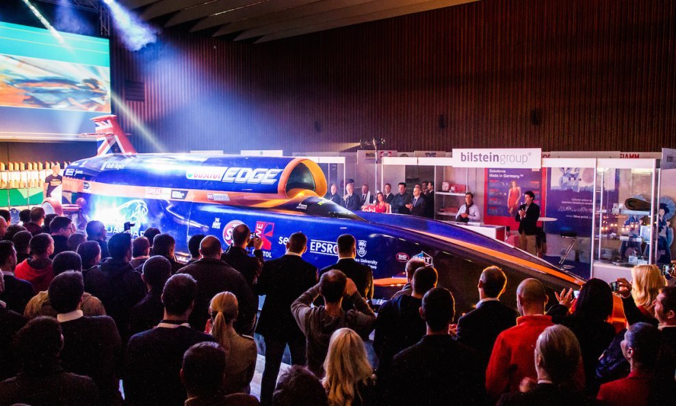 Predstavljanje vozila Bloodhound SSC