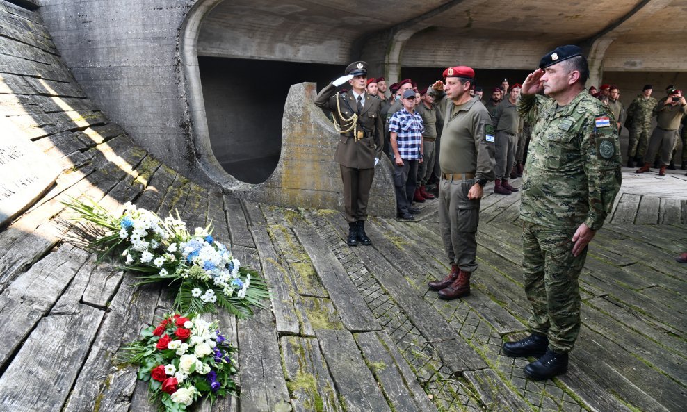 brigadni General Ante Tolić i general bojnik Izraelskih obrambenih snaga Itai Veruv