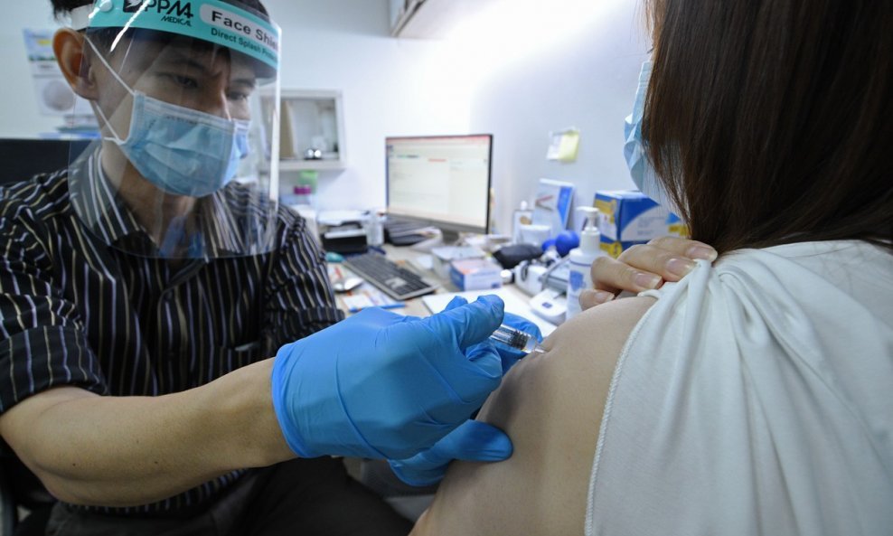 Cijepljenje u Singapuru