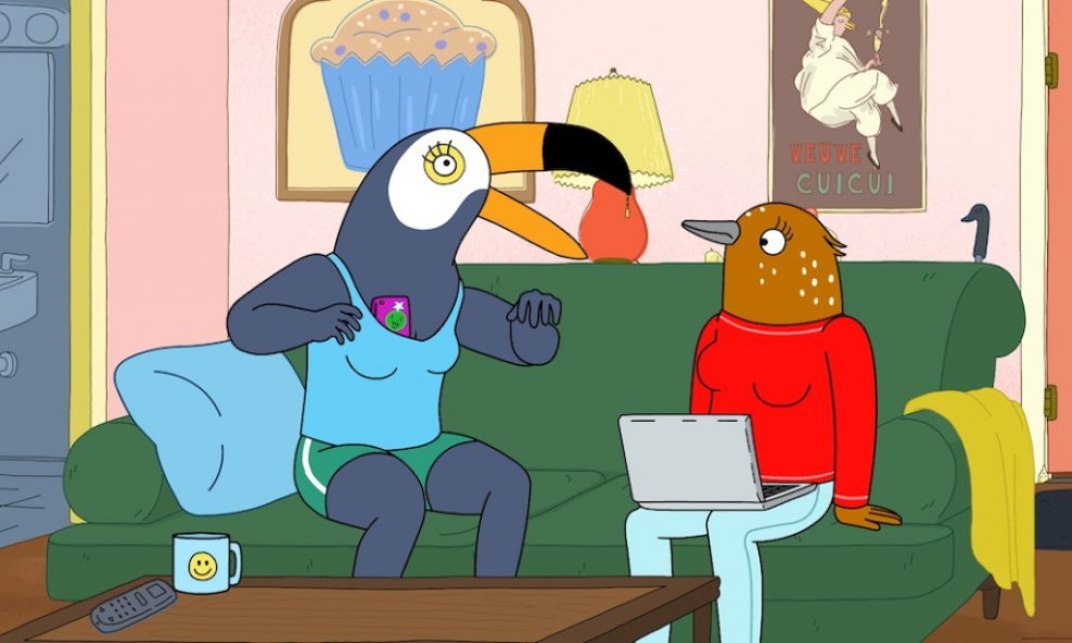 Prizor iz druge sezone animirane serije 'Tuca i Bertie'