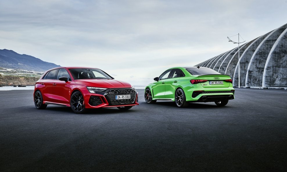 Audi RS 3 Sportback i RS 3 Limousine