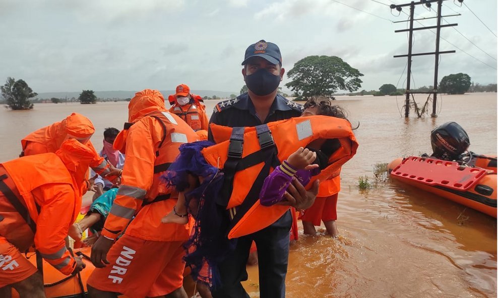 Poplave u Indiji, Maharashtra