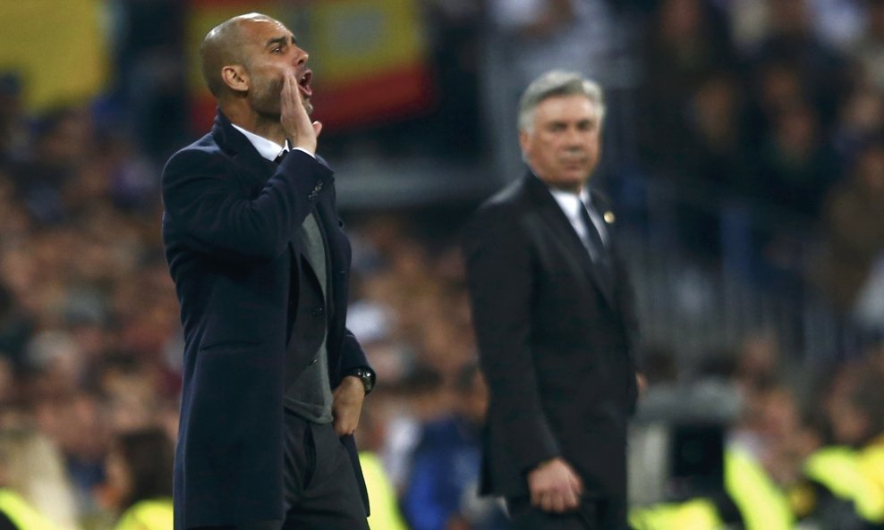 Pep Guardiola i Carlo Ancelotti