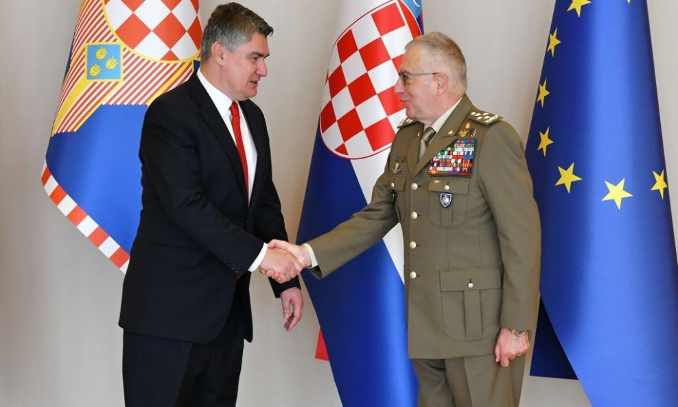 Zoran Milanović i general Claudio Graziani