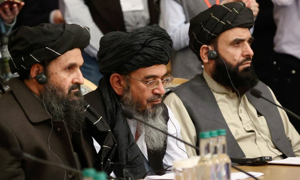 Talibanska delegacija na mirovnim pregovorima u Moskvi u ožujku. (Ilustracija)