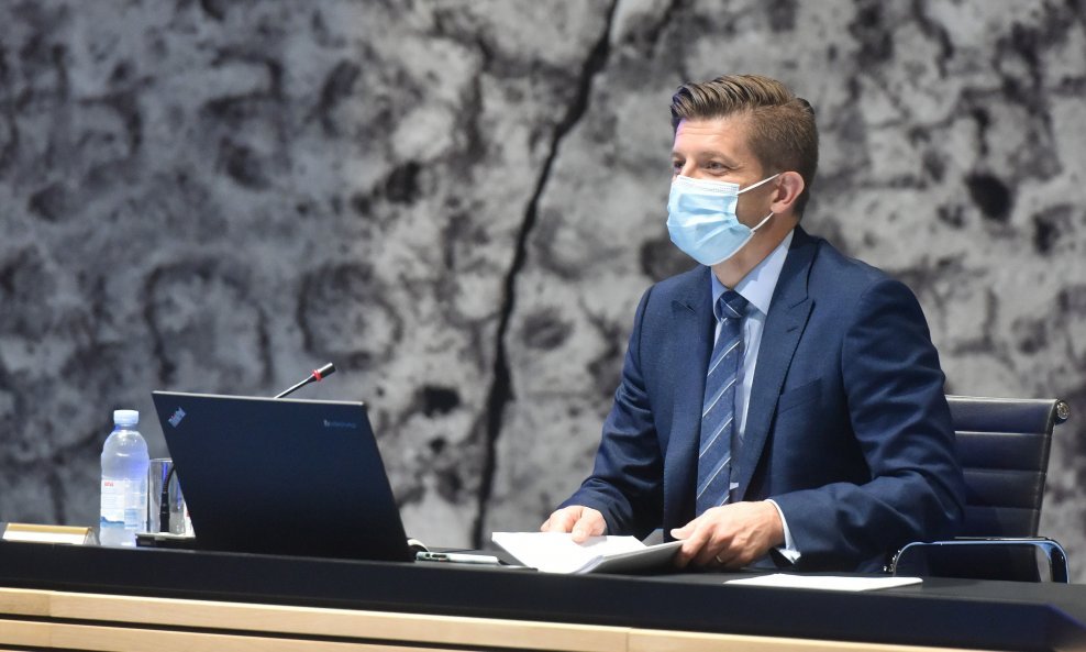 Zdravko Marić na sjednici hrvatske Vlade