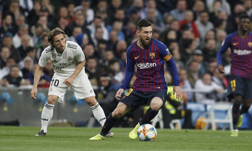 Modrić i Messi u zlatnim vremenima