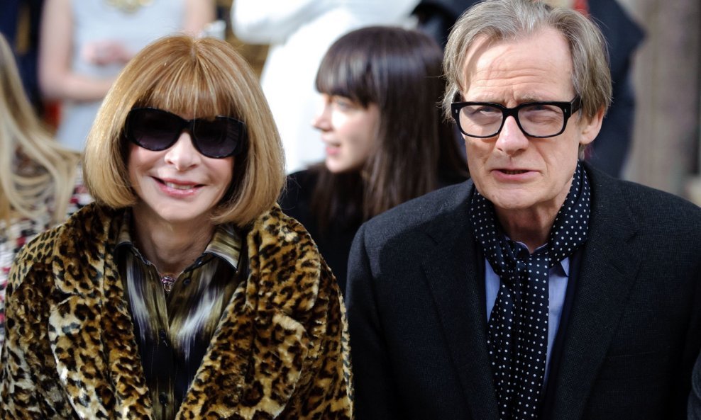 Glavna urednica američkog Voguea Anna Wintour i britanski glumac Bill Nighy su nerazdvojni 