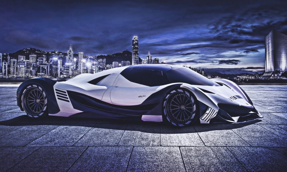 Devel Sixteen ima V16 Quad Turbo motor od 12,3 litre ogromne snage od čak 5007 konjskih snaga i 5094 Nm okretnog momenta