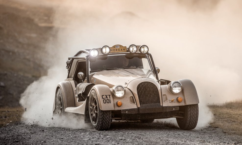 Morgan Plus Four CX-T je inspiriran Morganovom dobro dokumentiranom poviješću natjecanja u off-road izdržljivosti na svim terenima