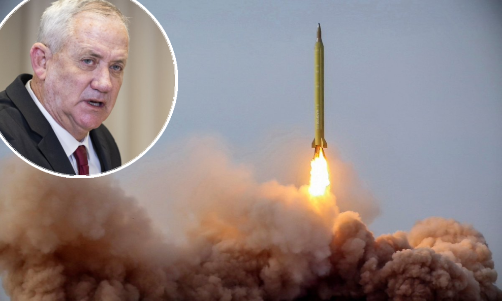 Benny Gantz / lansiranje iranske rakete