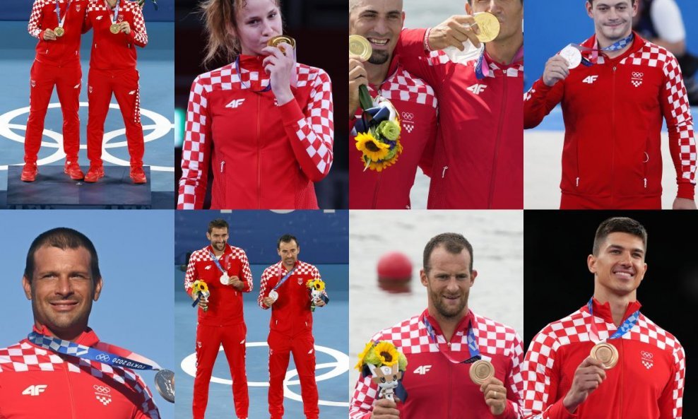Hrvatski osvajači medalja na Olimpijskim igrama u Tokiju