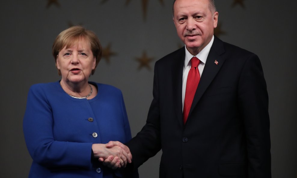 Angela Merkel i Recep Tayyip Erdogan