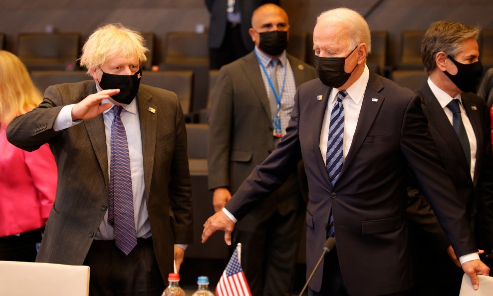 Boris Johnson i Joe Biden