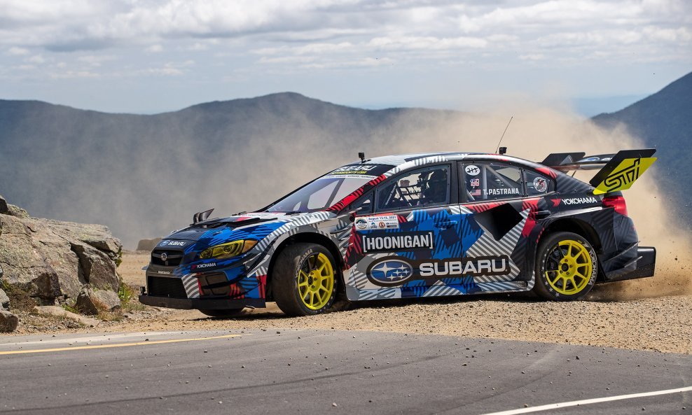 Subaru i Travis Pastrana na 2021 Mt. Washington Hillclimb-u