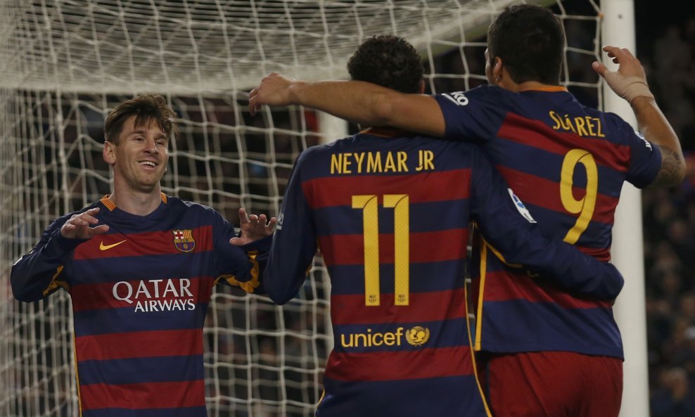 Suarez, Messi i Neymar