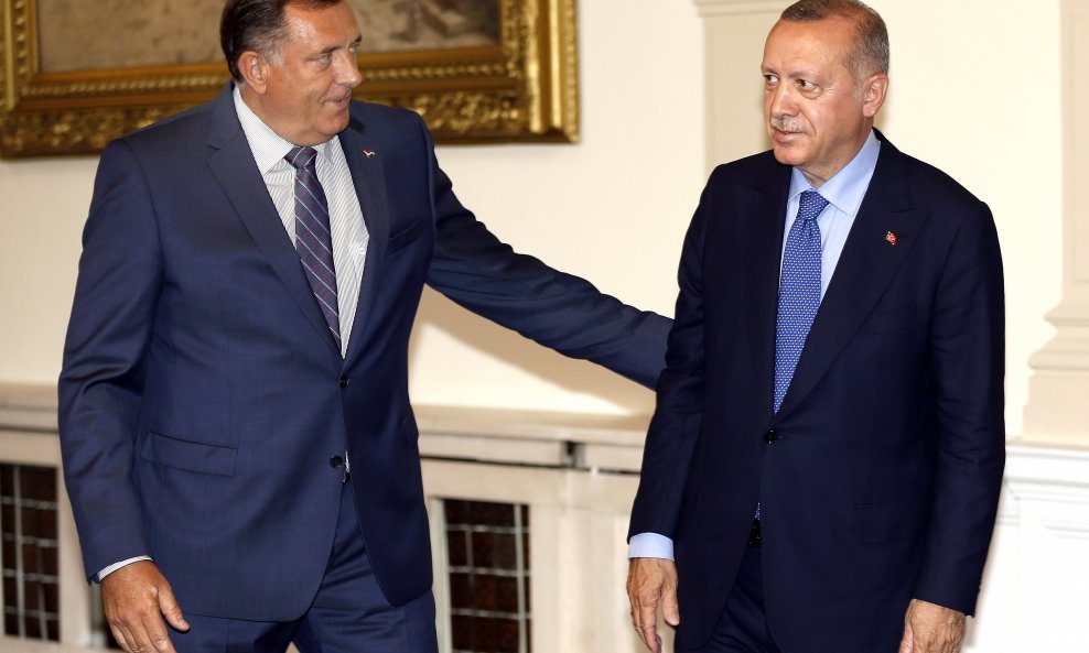 Milorad Dodik i Recep Tayyip Erdogan