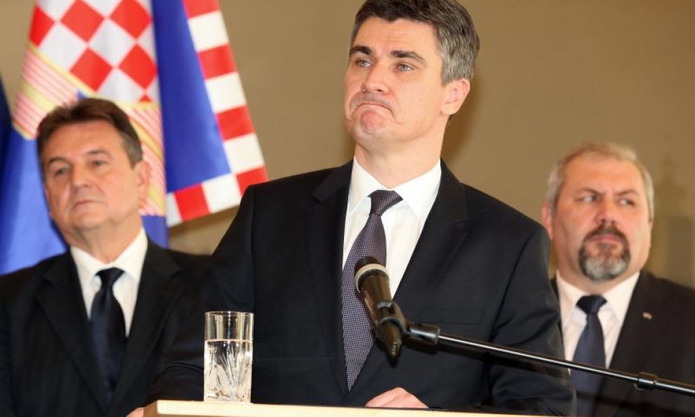 Radimir Čačić, Zoran Milanović i Silvano Hrelja (1)