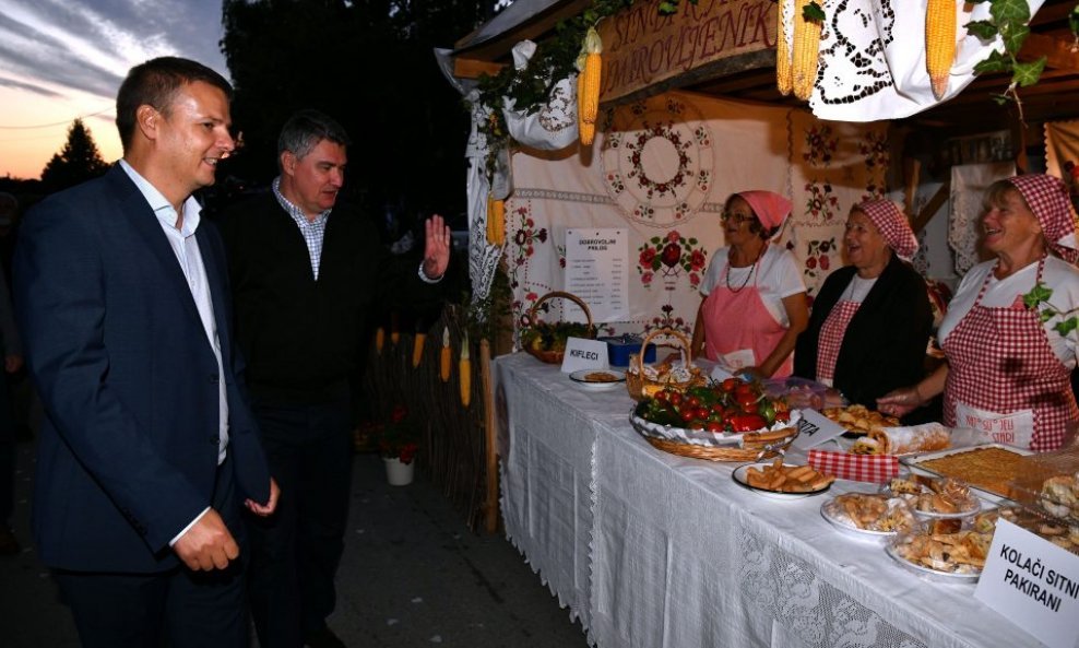 Zoran Milanović na manifestaciji 'Kaj su jeli naši stari' u Vrbovcu