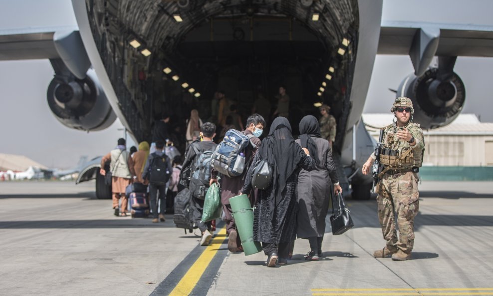 Američka evakuacija iz zračne luke u Kabulu