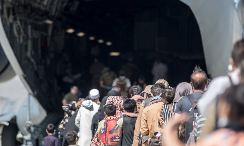 Evakuacija iz zračne luke u Kabulu
