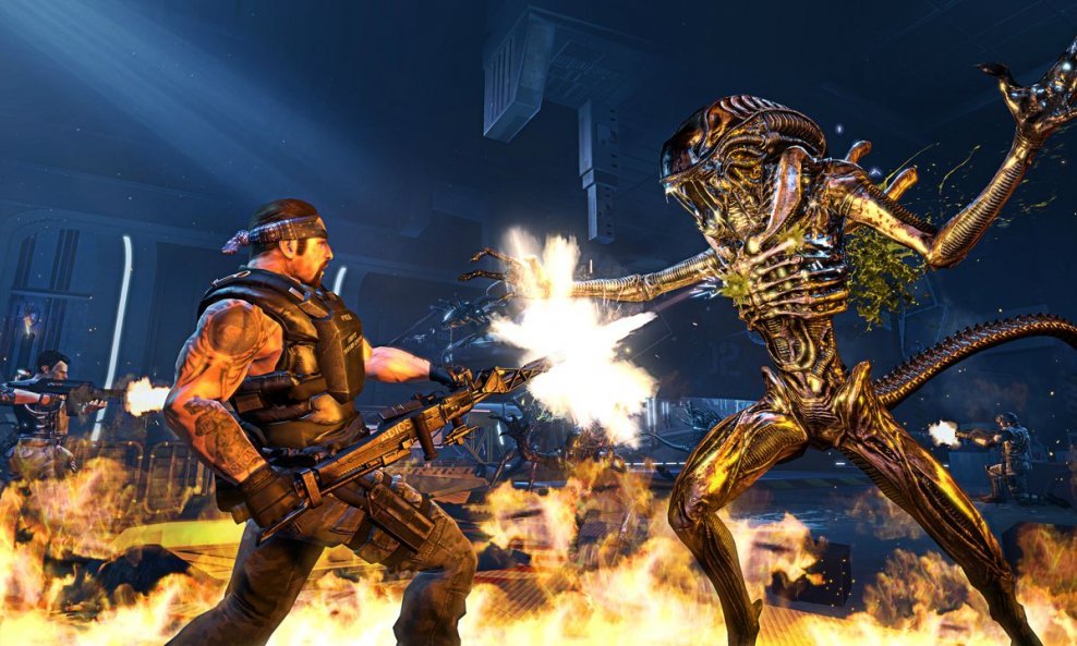 aliens colonial marines