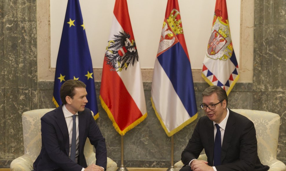 Sebastian Kurz i Aleksandar Vučić