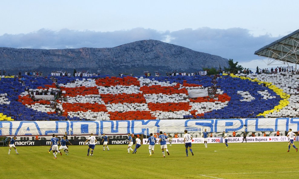 Poljud Torcida derbi Hajduk Dinamo