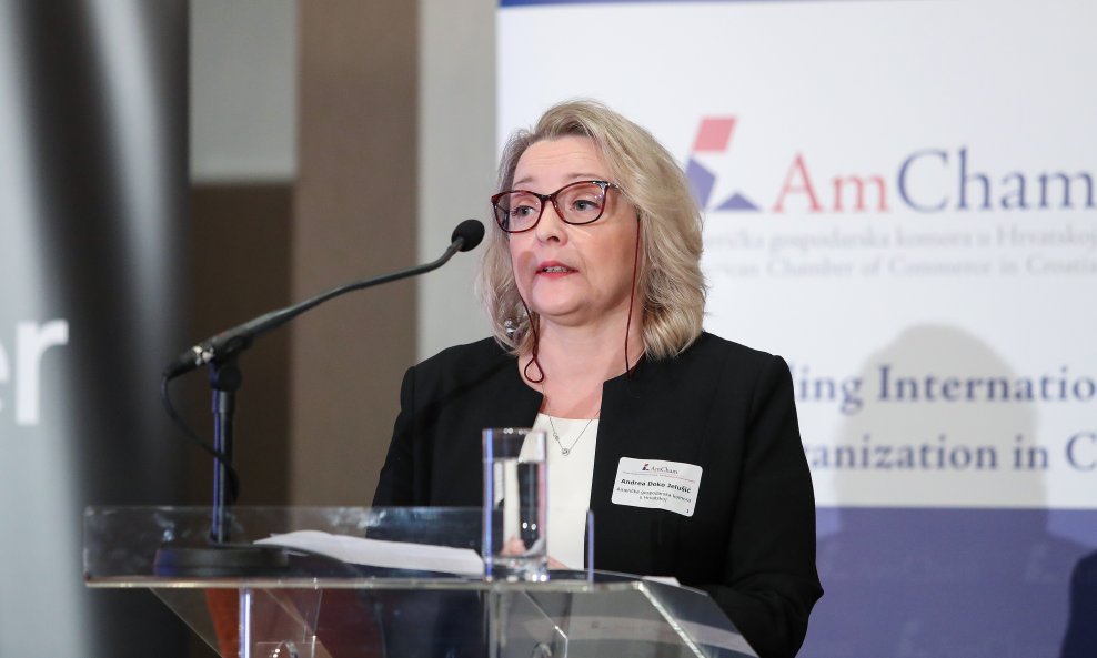 Andrea Doko Jelušić, izvršna direktorica AmCham-a