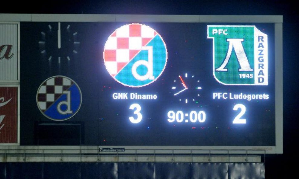 Dinamo Zagreb - Ludogorec Razgrad 3-2