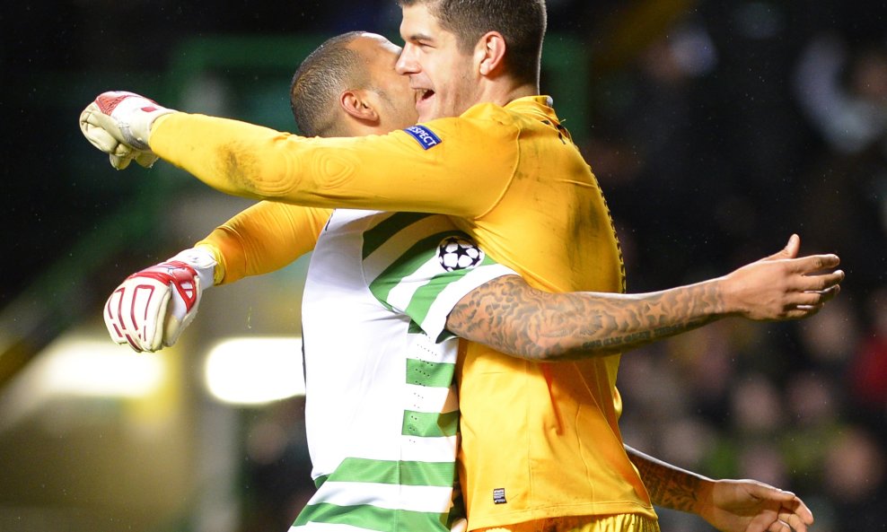 Kelvin Wilson (lijevo) i Fraser Forster