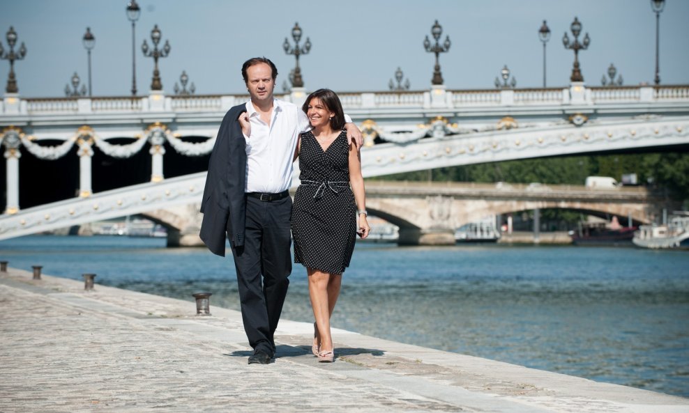 Anne Hidalgo i suprug Jean-Marc Germain